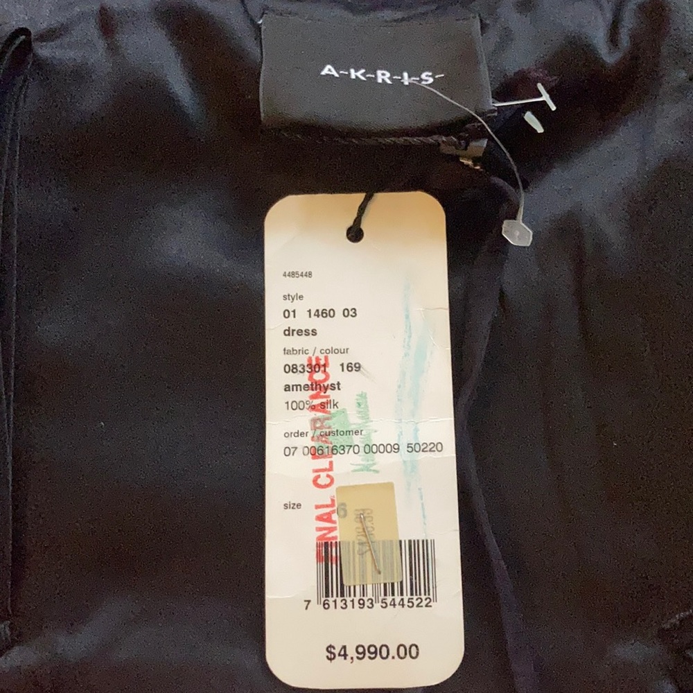 Akris silk dress